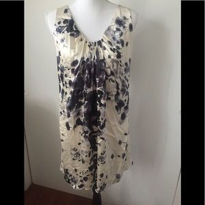Matty M racerback silk dress small